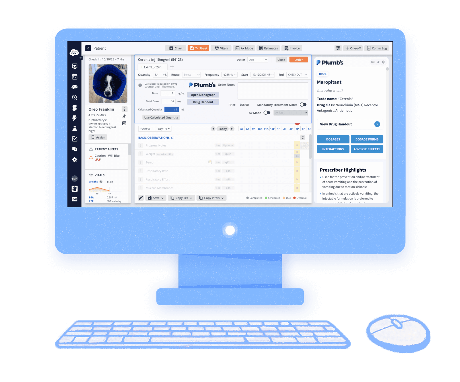 Desktop EMR for Primary Care: Evidence-Aligned Workflows